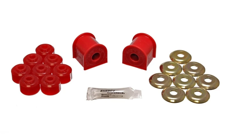 Energy Suspension 93-98 Jeep Grand Cherokee Rote Hinterachs-Stabilisator-Buchsen-Set
