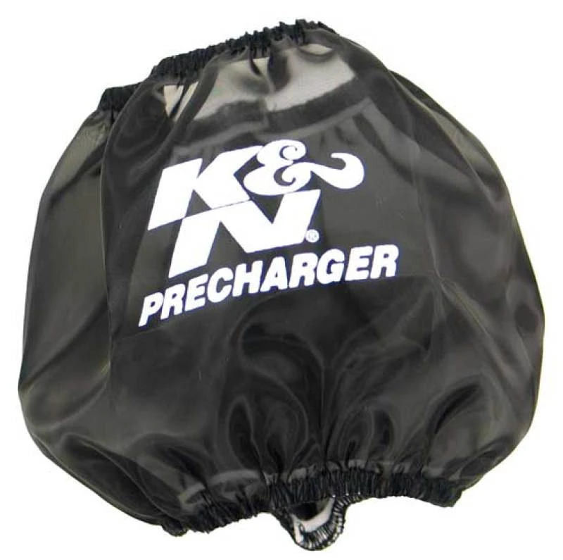 K&N Precharger Runde Gerade Luftfilter-Ummantelung für 01-14 Honda TRX500 - Schwarz