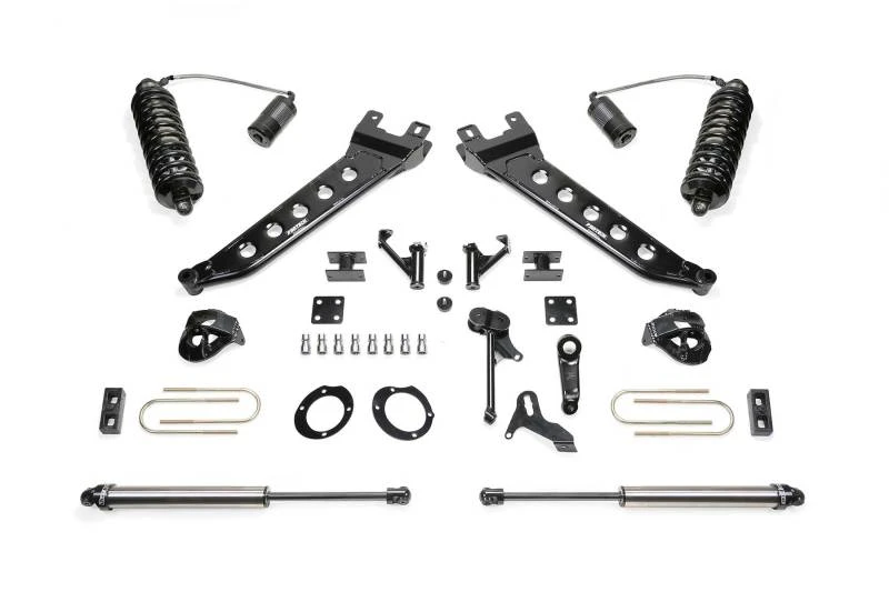 Fabtech 13-18 Ram 3500 4WD 5-Zoll-Radius-Arm-Kit mit 4,0 C/O Resi Dlss & Rr 2,25 Dlss