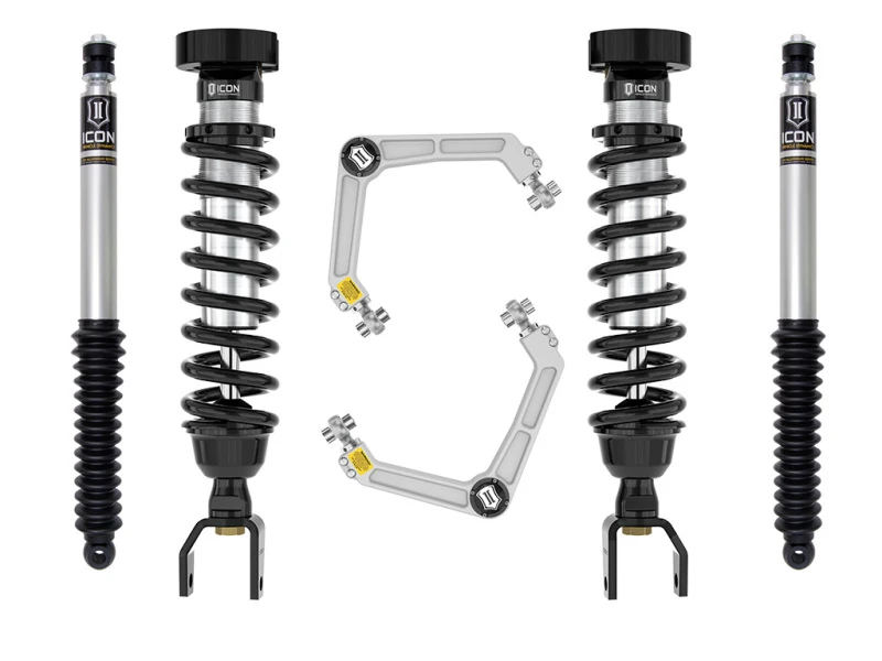 ICON 2019+ Ram 1500 2-3 Zoll Stage 1 Federungssystem mit Billet Oberen Kontrollarmen