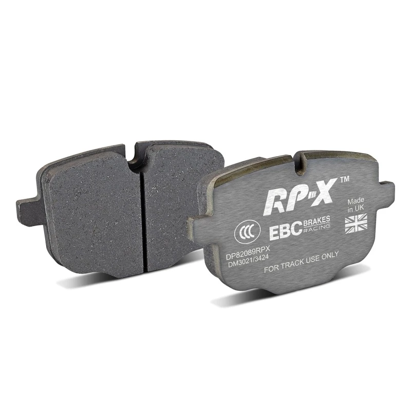EBC Racing 2021+ BMW M3/M4 (G80/G82/G83) / 2023+ BMW M2 (G97) RP-X Rear Brake Pads