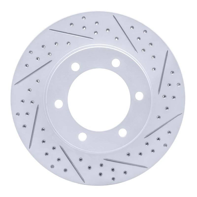 DFC 95-04 Toyota 4Runner Front Right Drilled & Slotted Geoperformance Rotor