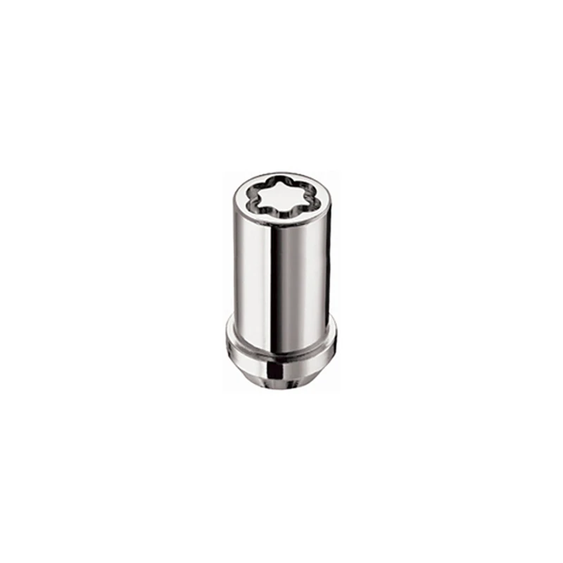 McGard Radschloss-Muttern-Set - 5 Stück (Kegel-Sitz-Tuner) M14X1,5 / 22mm Sechskant / 1,648 Zoll OAL - Chrom