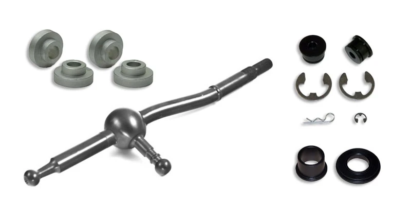Torque Solution Short Shifter/Base/Shifter Cable/Gate Selector Bushing Combo for Mitsubishi Evo X 08-09