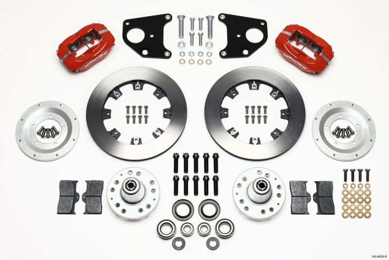 wilwood_140-9828-R-6795701d1a9f4 Wilwood Forged Dynalite Vorderrad-Kit 12,19 Zoll Rot 62-72 CDP B & E Body-Trommel