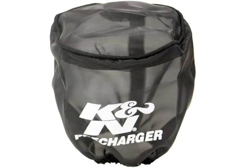 K&N Precharger Luftfilter-Ummantelung Schwarz Universal 4 Zoll Höhe 4 Zoll Innendurchmesser