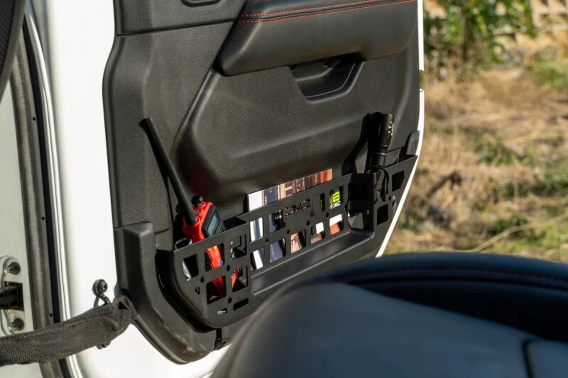 DV8 Offroad 18-25 Jeep Wrangler JL Electric Seat Front Door Molle Pockets