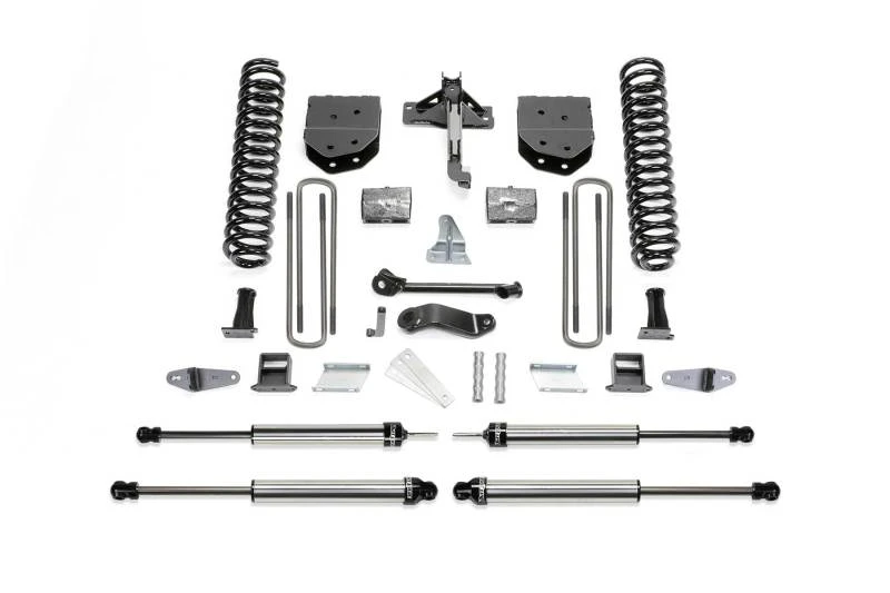 Fabtech 08-10 Ford F450/550 4WD 6 Zoll Basic-System mit DLSS-Stoßdämpfern