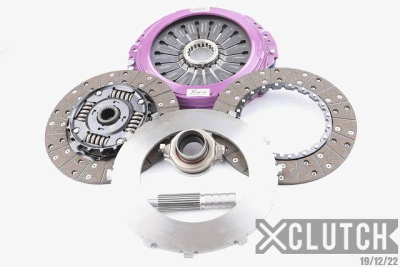 XClutch 9in Twin Sprung Organic Multi-Disc Service Pack for Subaru