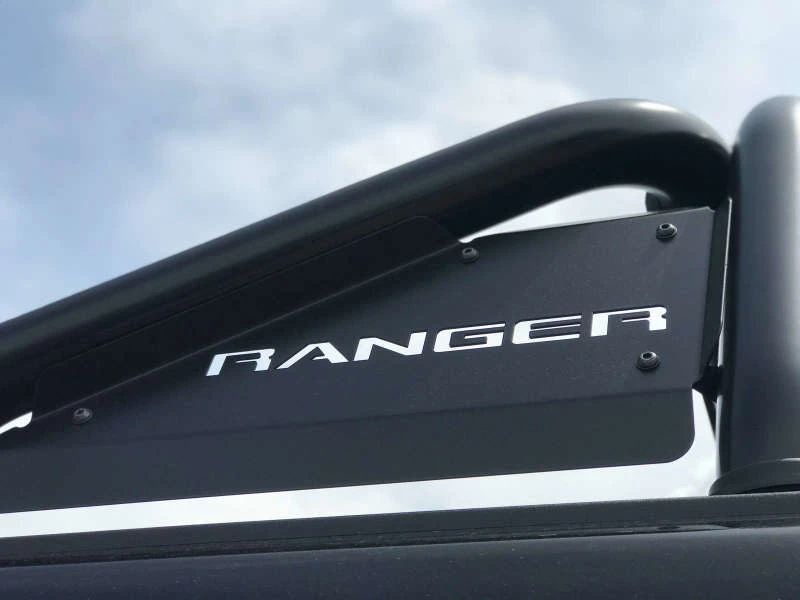 EGR 2019+ Ford Ranger Schwarz Pulverbeschichtete S-Serie Sportbar (ohne Seitenplatten)