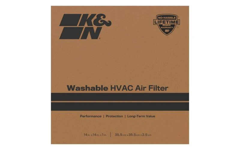 K&N HVAC Filter - 14 X 14 X 1 MERV 13