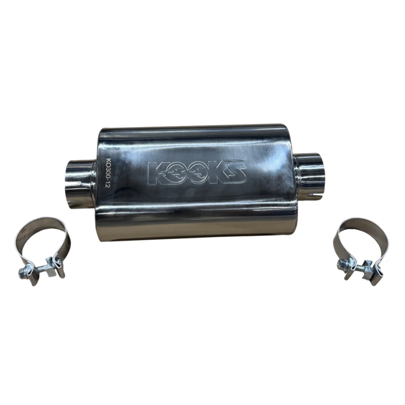 Kooks 3in Oval Center/Center Muffler