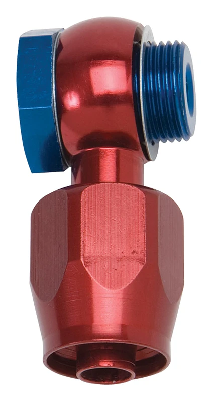 Russell Performance -6 AN Carb Banjo Adapterfitting (Rot/Blau)