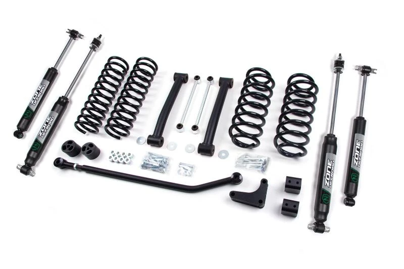 Zone Offroad 4in Suspension System für 1999–2004 Jeep Grand Cherokee WJ