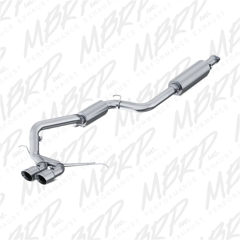 MBRP 13-14 Ford Focus ST 2.0L EcoBoost Dual Center Outlet AL 3 Zoll Kat Auspuff