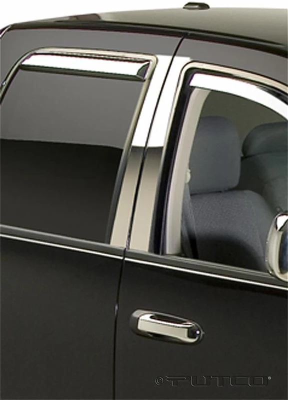 Putco 02-08 RAM (Quad Cab) - 4-teilige Edelstahl-Säulenpfosten Classic
