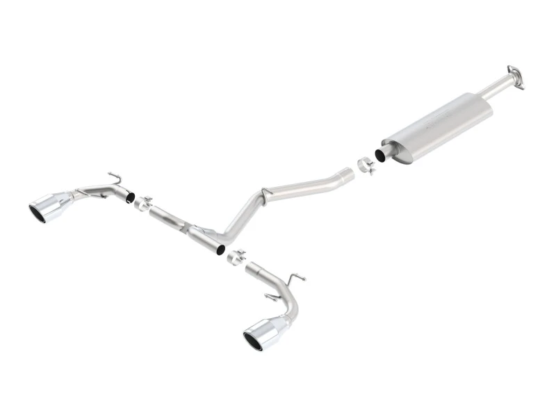 Borla SS Catback-Auspuffanlage für 13-15 Scion FR-S 2.0L 4cyl 6spd / 13 Subaru BRZ 2.0L 4cyl 6spd