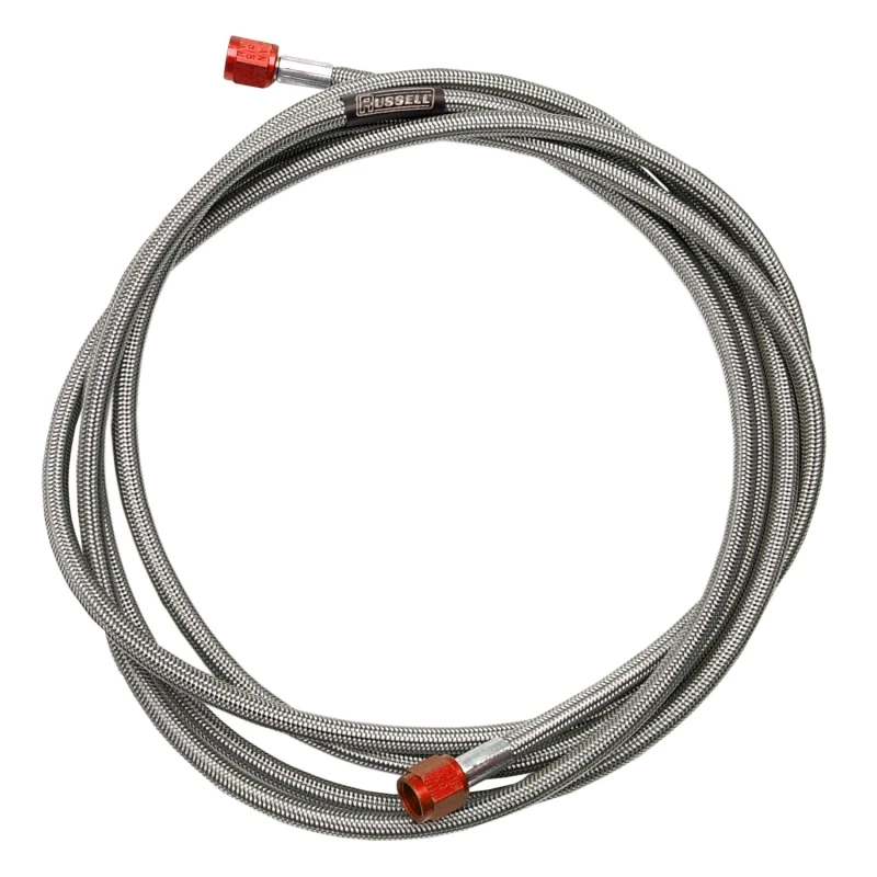 Russell Performance -4 AN auf -6 AN 18 Zoll vorgefertigte Nitro- und Treibstoffleitung