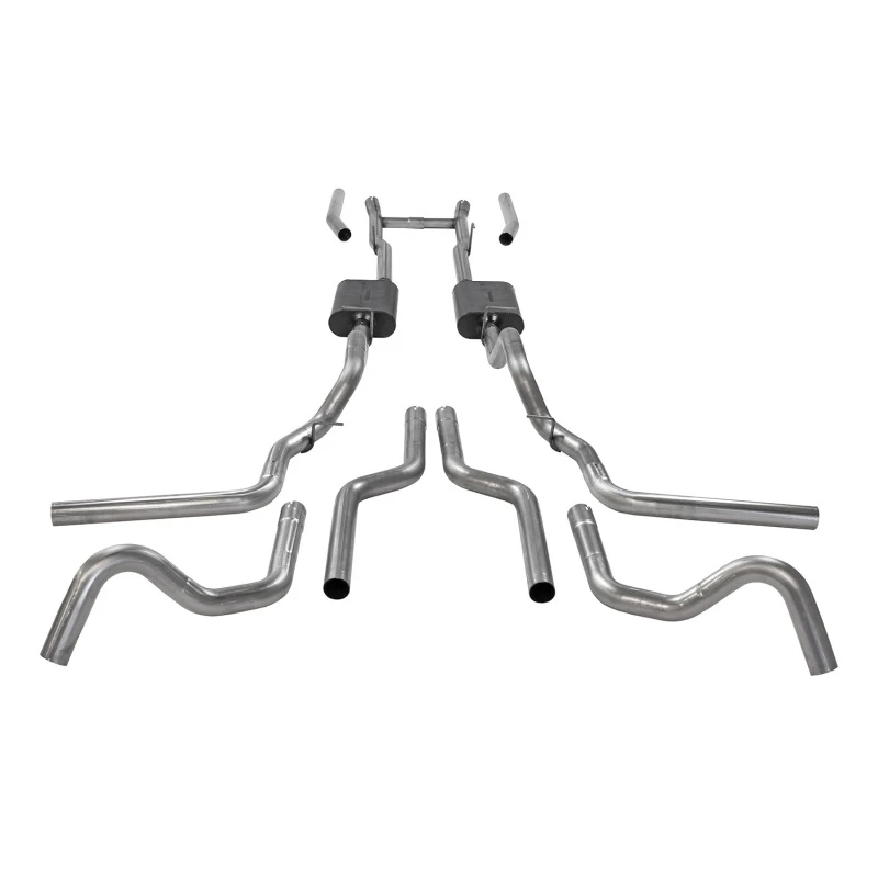 Flowmaster 67-72 Ford F100 American Thunder Exhaust System - (w/o Side Tank)