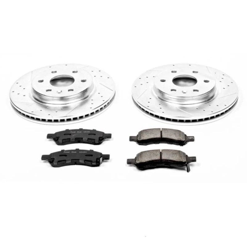 powerstop_K4657-67946051d770c Power Stop 08-17 Buick Enclave Front Z23 Evolution Sport Brake Kit
