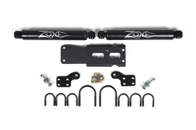 Zone Offroad Dual Lenkungsstabilisator für 2007–2018 Jeep Wrangler JK