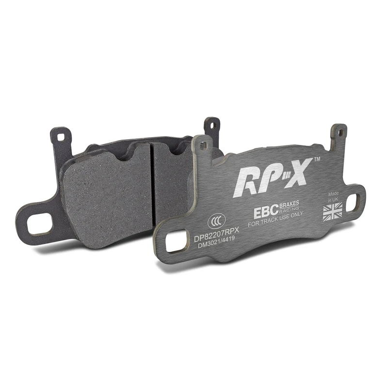 EBC Racing 16-20 Porsche 911 (991/2) Carrera 3.0TT (Cast Iron Rotor Only) RP-X Front Brake Pads