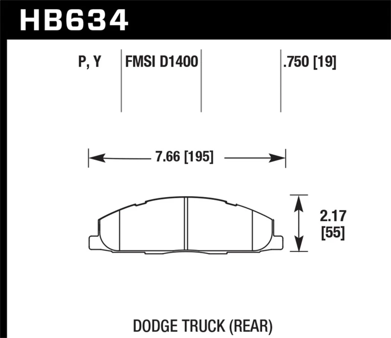 Hawk Super Duty Street Bremse Pads