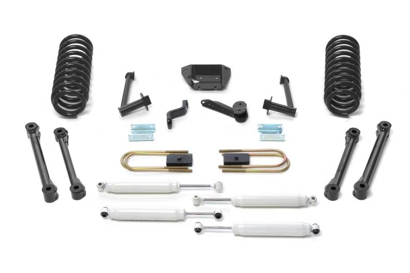 Fabtech 06-07 Dodge 2500/3500 4WD 5.9L Diesel mit Auto-Getriebe 6-Zoll-Perf-System mit Perf-Schocks