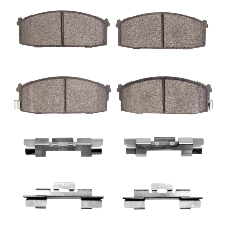DFC 82-85 Nissan Sentra Front 5000 Advanced Semi Metallic Brake Pads and Hardware Kit