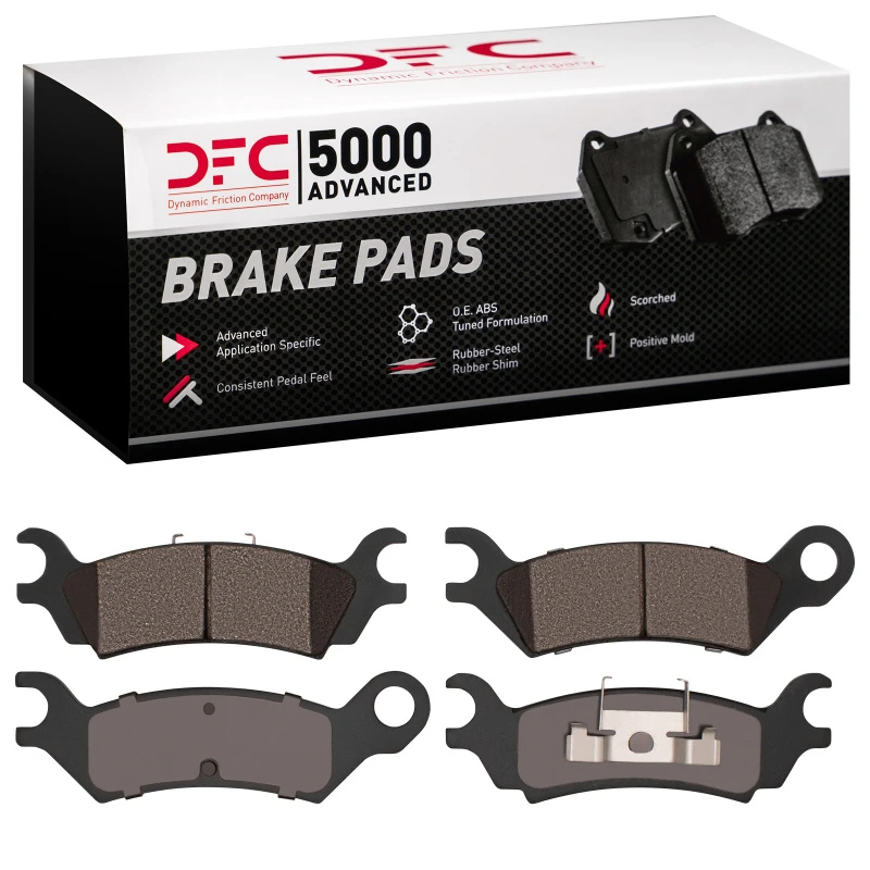 DFC 86-87 Mazda 626 Rear 5000 Advanced Semi Metallic Brake Pads