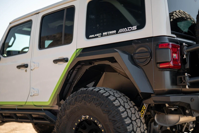 DV8 Offroad Armor Fender Flares für 2018–2025 Jeep Wrangler JL