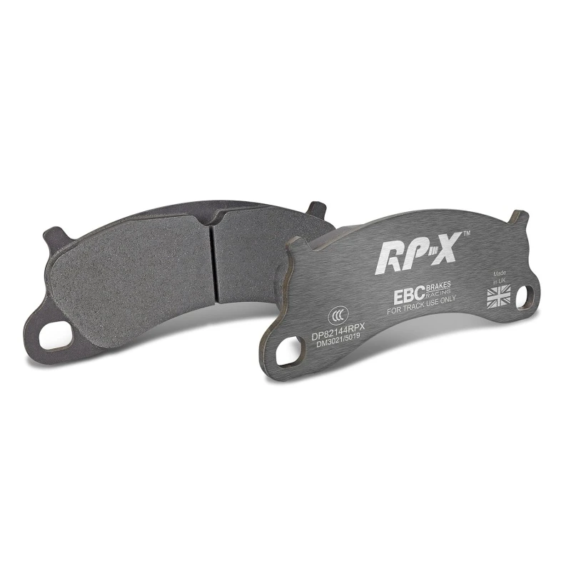 EBC Racing 12-15 Porsche 911 (991) Carrera S 3.8L (Cast Iron Rotor Only) RP-X Front Brake Pads