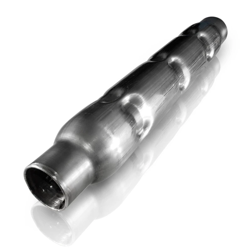Stainless Works 2 Zoll KAMMERRUND SCHALLDÄMPFER (FRÄSFINISCH)