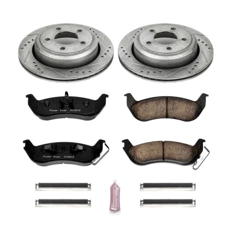 Power Stop 10-11 Ford Ranger Rear Z23 Evolution Sport Brake Kit