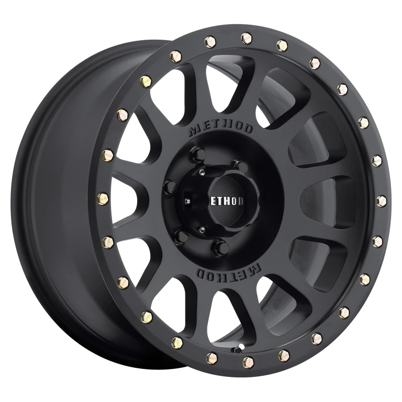 Method MR305 NV 17x8.5 0mm Offset Matte Black Felge