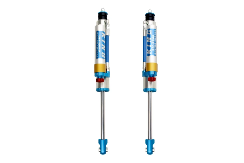 King Shocks Hinterer 2.5 Zoll Piggyback Reservoir Stoßdämpfer mit Einsteller (Paar) für 2019+ Ram 1500 4WD