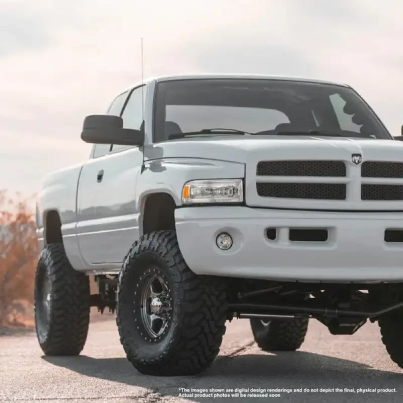 AlphaRex 94-01 Dodge Ram 1500 NOVA LED Headlights Chrome w/ Activ. Light Seq. Signal and SB DRL