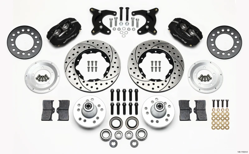 wilwood_140-11023-D-679761258b2e0 Wilwood Forged Dynalite Front Kit 11.00in Drilled 65-72 CDP A Body - 10in Drum