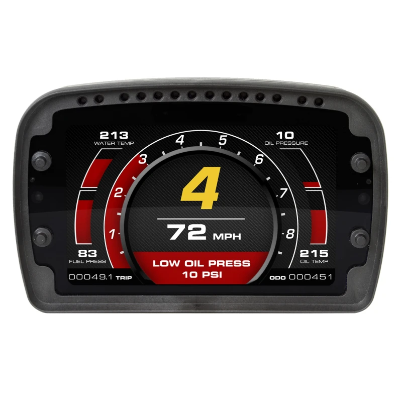 Autometer Racing Instrument Display Color LCD Including Shift and Alarm Lights Datalogging CD7