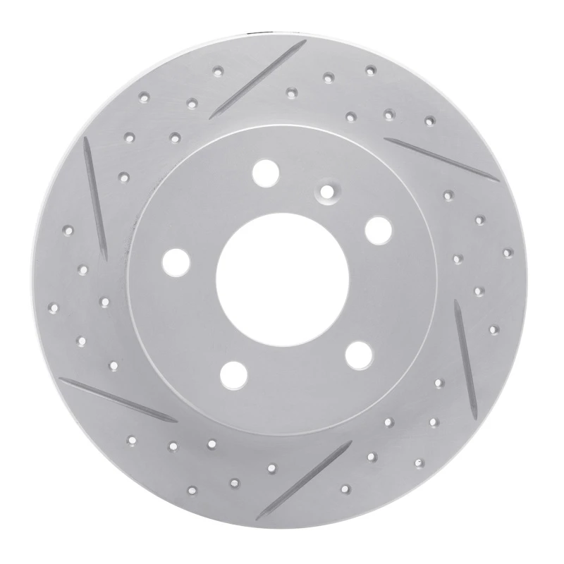 DFC 04-16 Buick Lacrosse Rear Right Drilled & Slotted Geoperformance Rotor