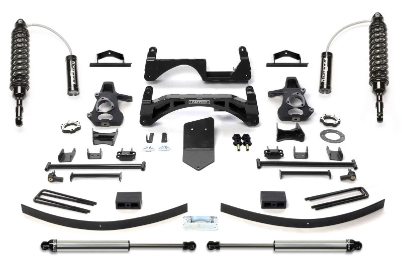 Fabtech 07-13 GM K1500 P/U ohne Autoride 4WD 6-Zoll-Perf-System mit DLSS 2,5 C/O Resi & RR DLSS