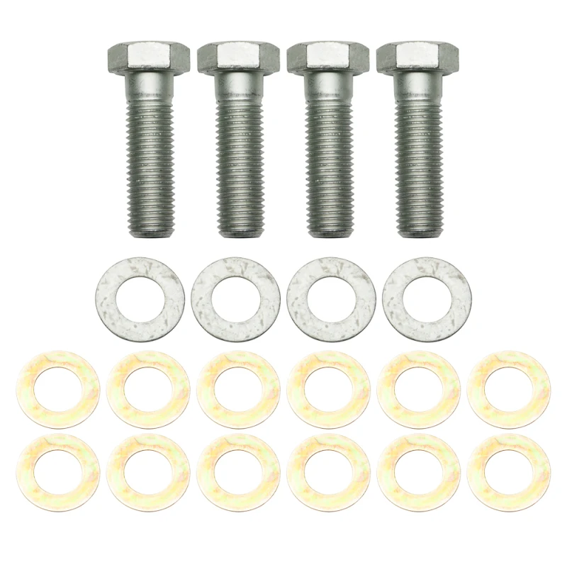 Wilwood M16-2.00x55mm Bracket Bolt Kit w/ Washers & Shims (Pack of 4)