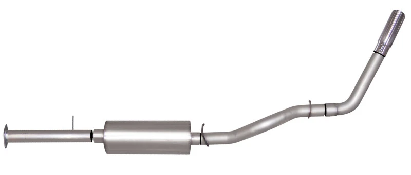 Gibson 96-97 Chevrolet C1500 Basis 4.3L 3-Zoll-Kat-Hinterer Einzelauspuff - Edelstahl