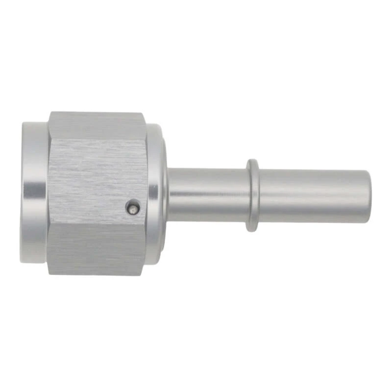 DeatschWerks 10AN Female Flare Swivel to 3/8in Male EFI Quick Disconnect - Anodized DW Titanium