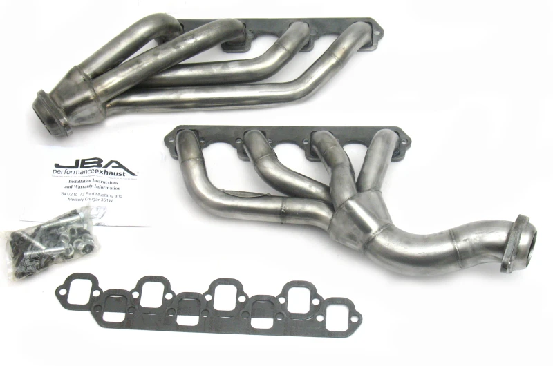 JBA Mid Length Header für 65-73 Ford Mustang 351W mit T-5/Cable Clutch