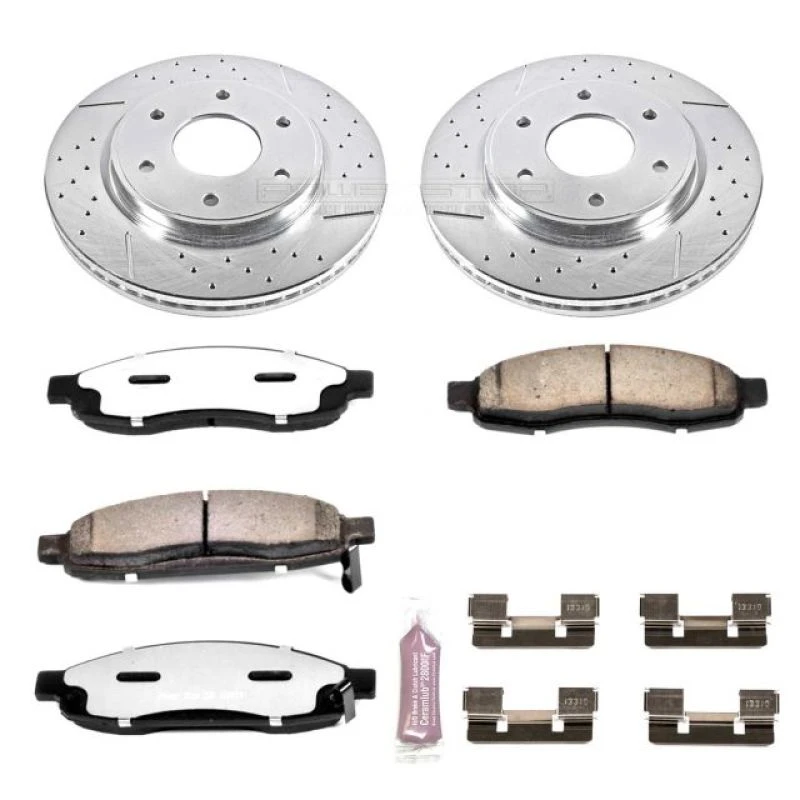 powerstop_K211-36-67944ff5bf01a Power Stop 05-07 Infiniti QX56 Front Z36 Truck & Tow Brake Kit