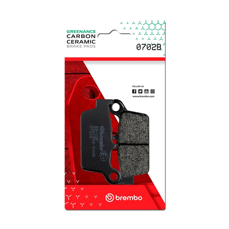 Brembo OE Front Brake Pad for Honda SRX / Kymco Cobra