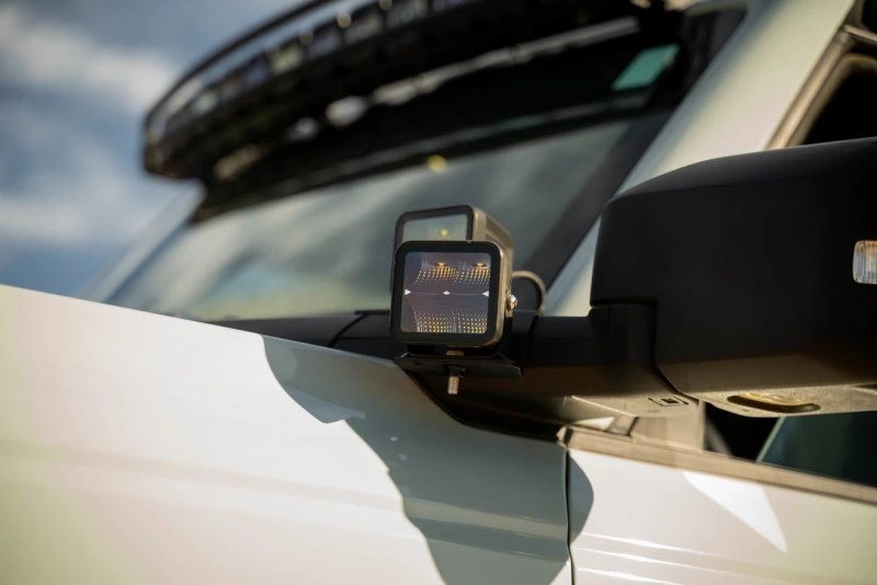 DV8 Offroad A-Pillar Dual Light Pod Drop Mounts