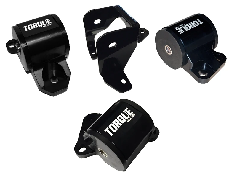 Torque Solution Billet Aluminum Mount Kit (2 Bolt): für 1996–2000 Honda Civic EK B/D-Series