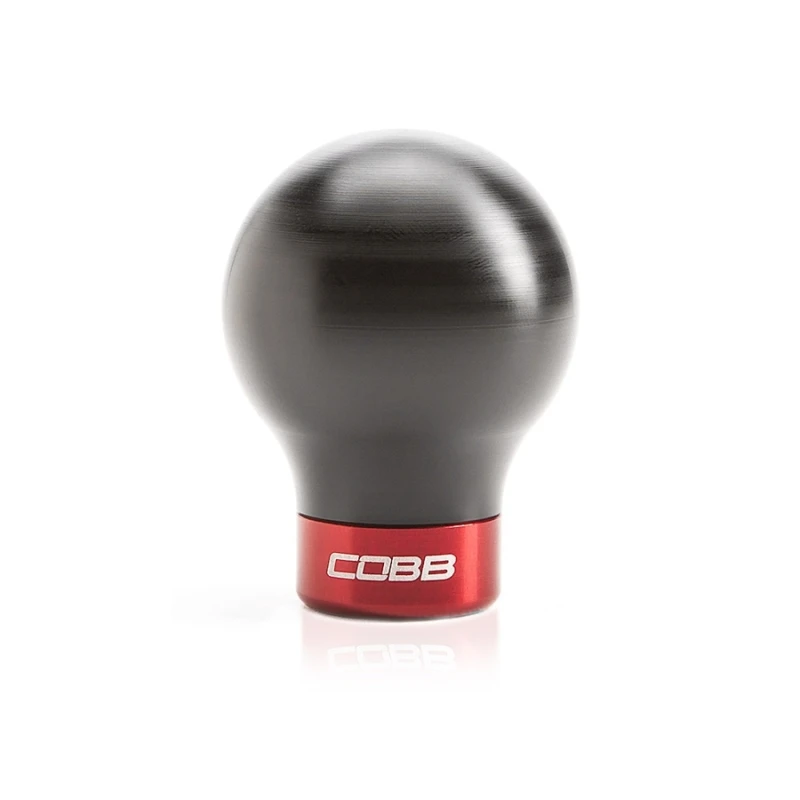 Cobb Shift Knob - Race Red (Black w/Red Base) for 08-15 Mitsubishi EVO X / 09-15 Ralliart